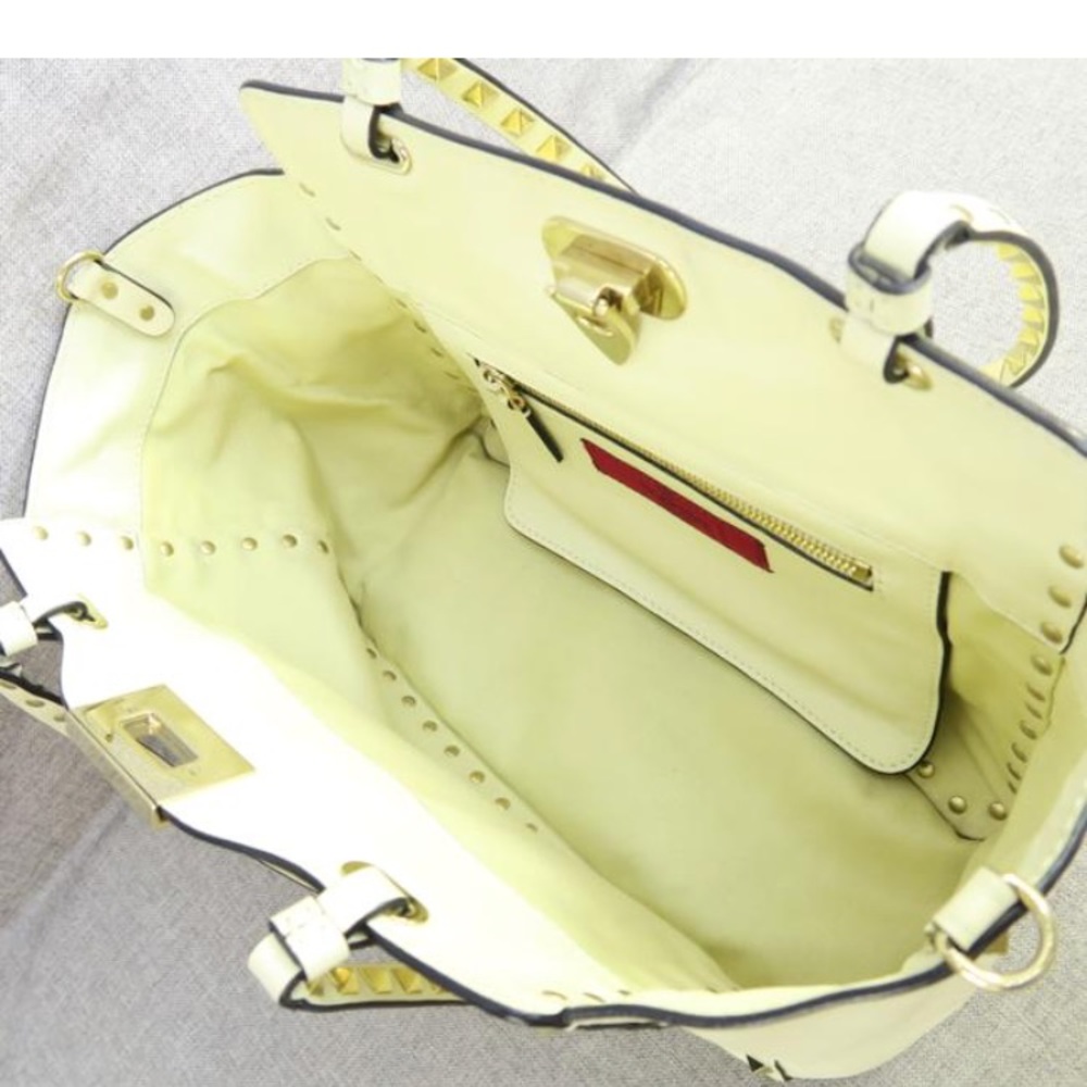VALENTINO SMALL ROCKSTUD DOUBLE HANDLE BAG - Picture 8 of 8